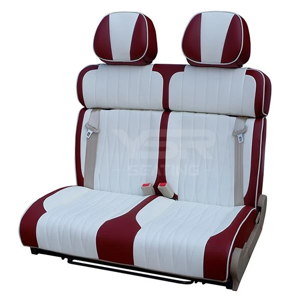 Asiento de cuero para autocaravana