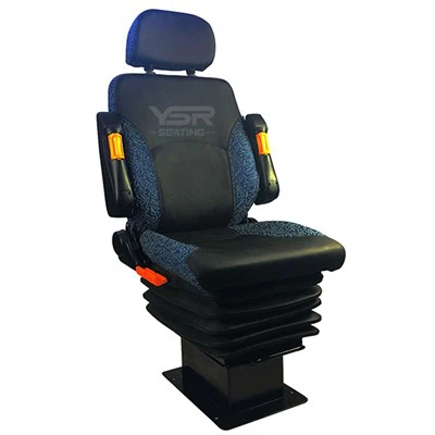 Asiento de metro con suspensión mecánica